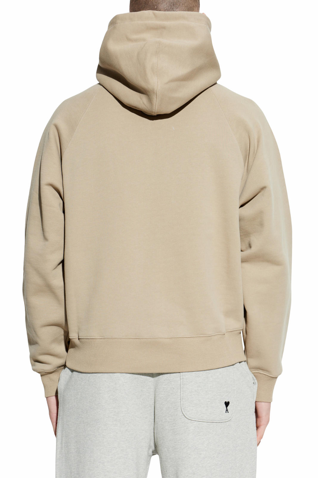 Ami Paris Alexandre Mattiussi beige Oversize Hoodie