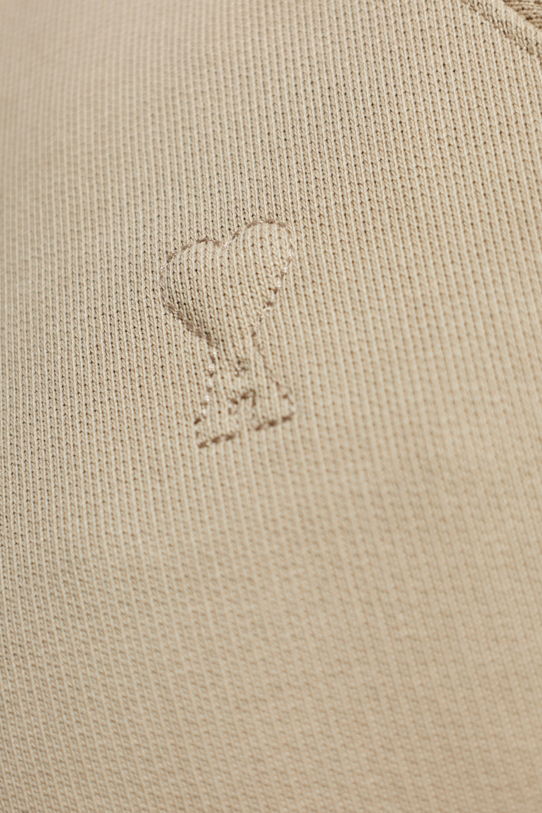 Ami Paris Alexandre Mattiussi beige Oversize Hoodie