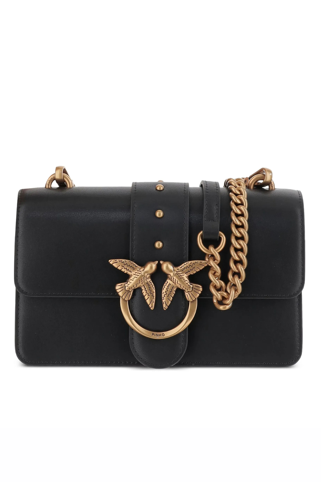Чанта през рамо Pinko Love Lady Puff Classic, черна
