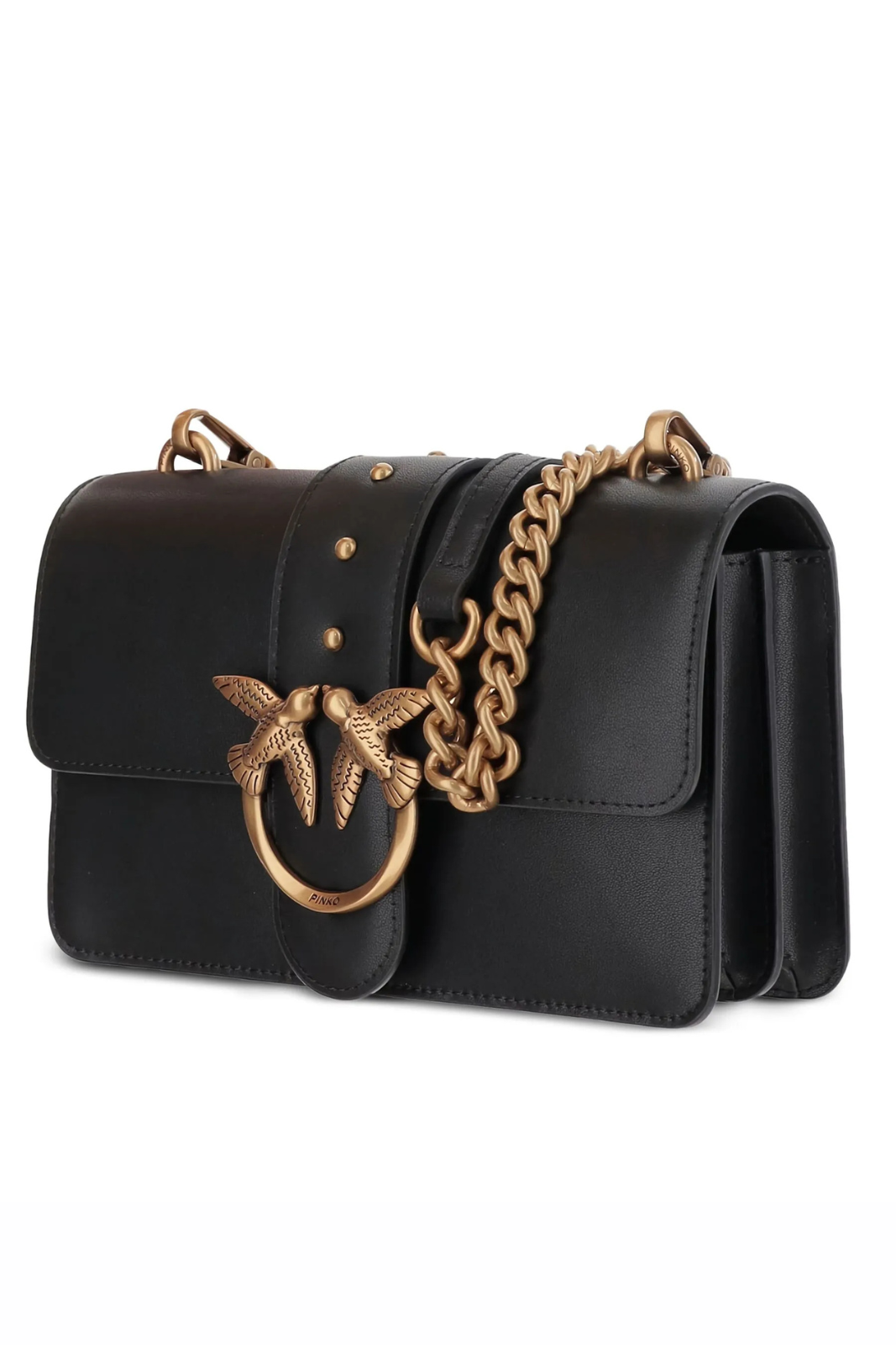 Чанта през рамо Pinko Love Lady Puff Classic, черна