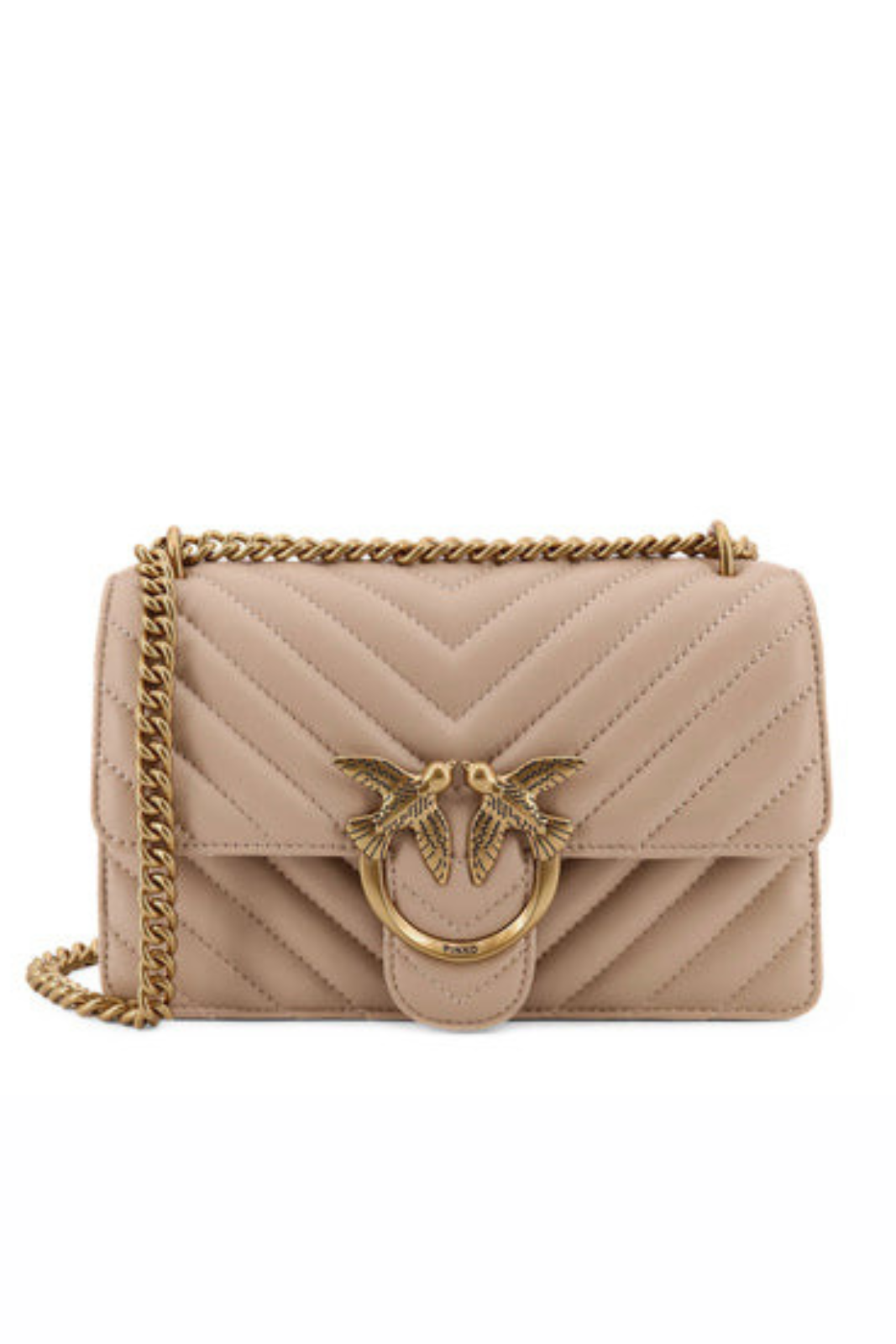 Чанта през рамо Pinko Love Lady Puff Classic, черна