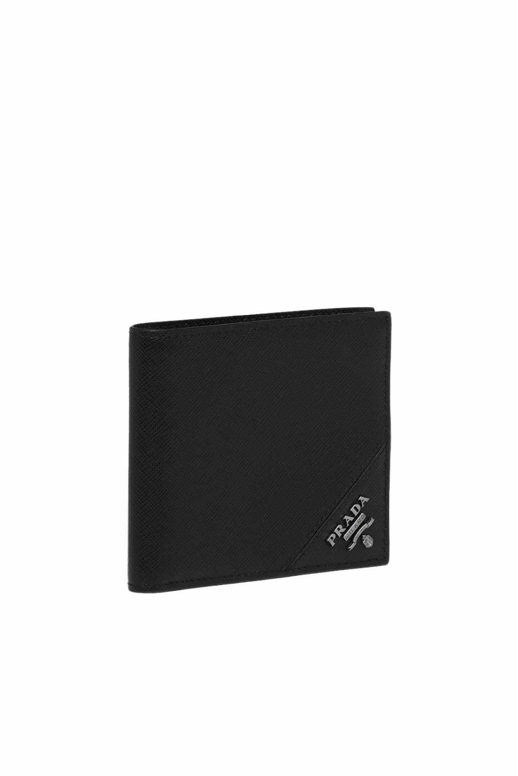 Prada Saffiano Leather Wallet Black