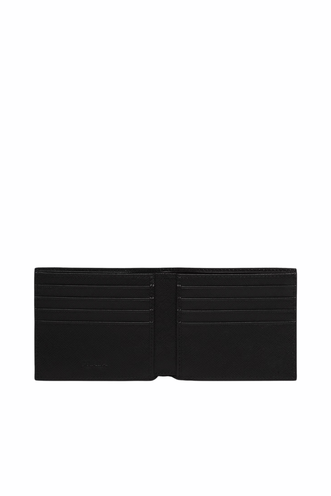 Prada Saffiano Leather Wallet Black