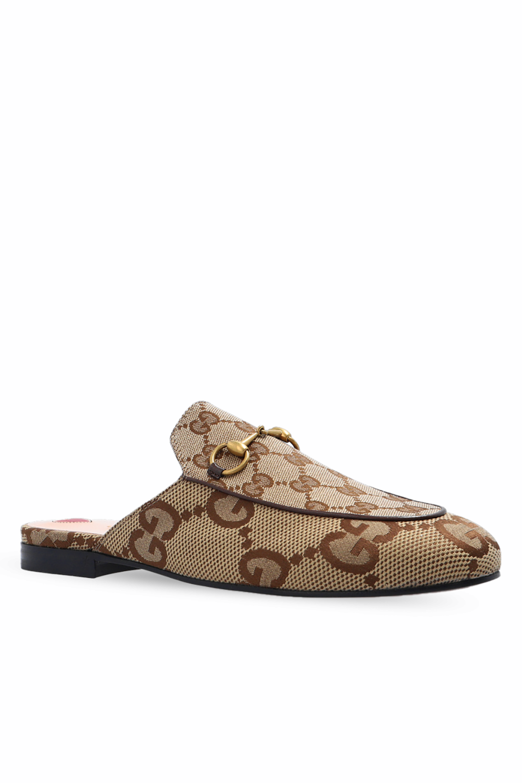 Gucci beige Princetown Jumbo GG Woman slippers