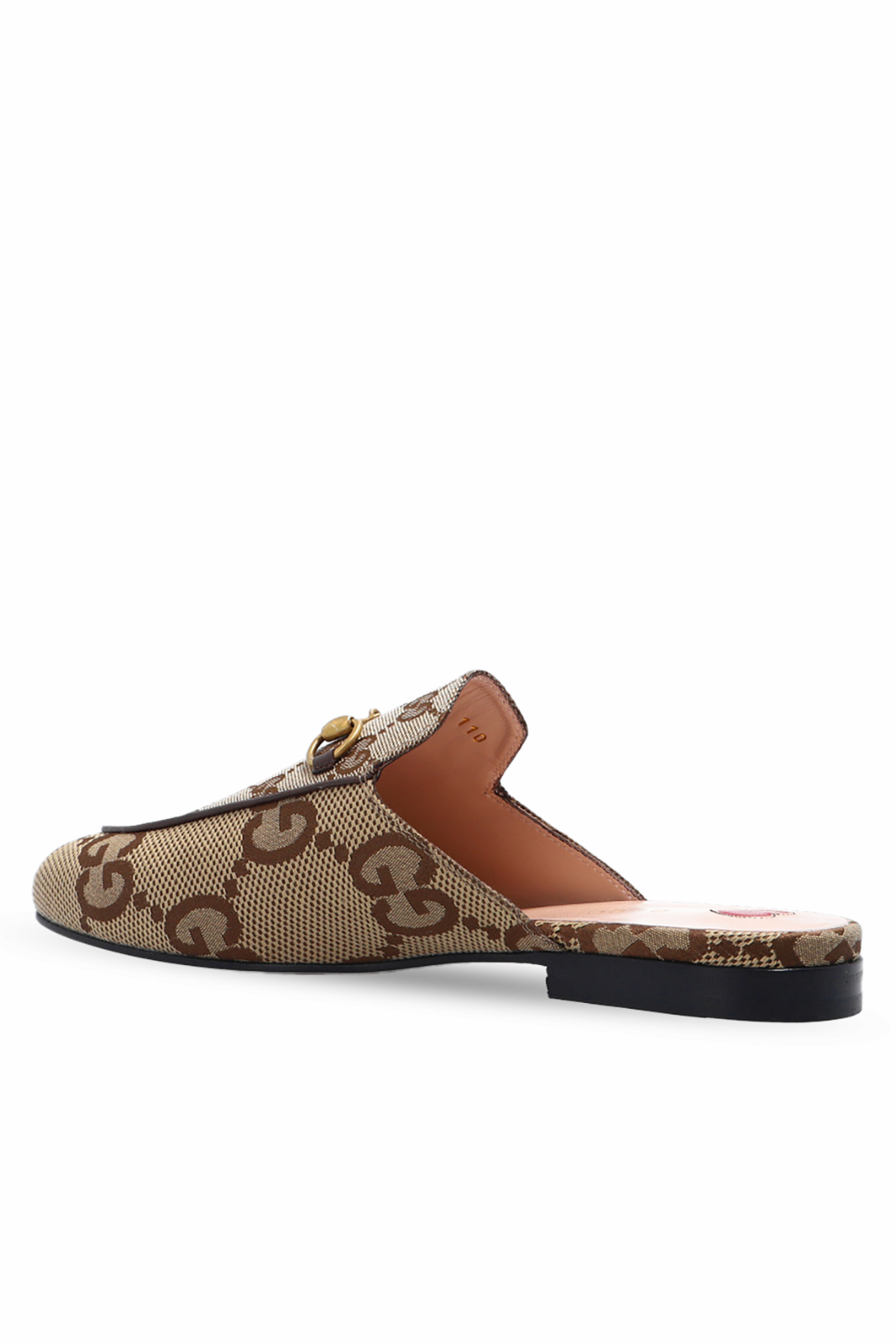 Gucci beige Princetown Jumbo GG Woman slippers