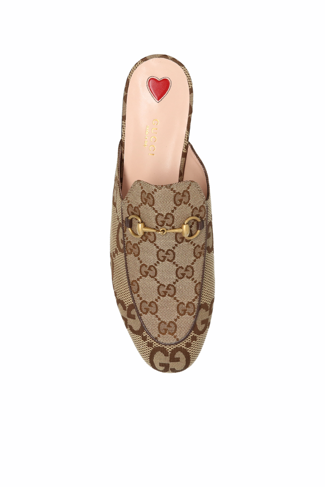 Gucci beige Princetown Jumbo GG Woman slippers