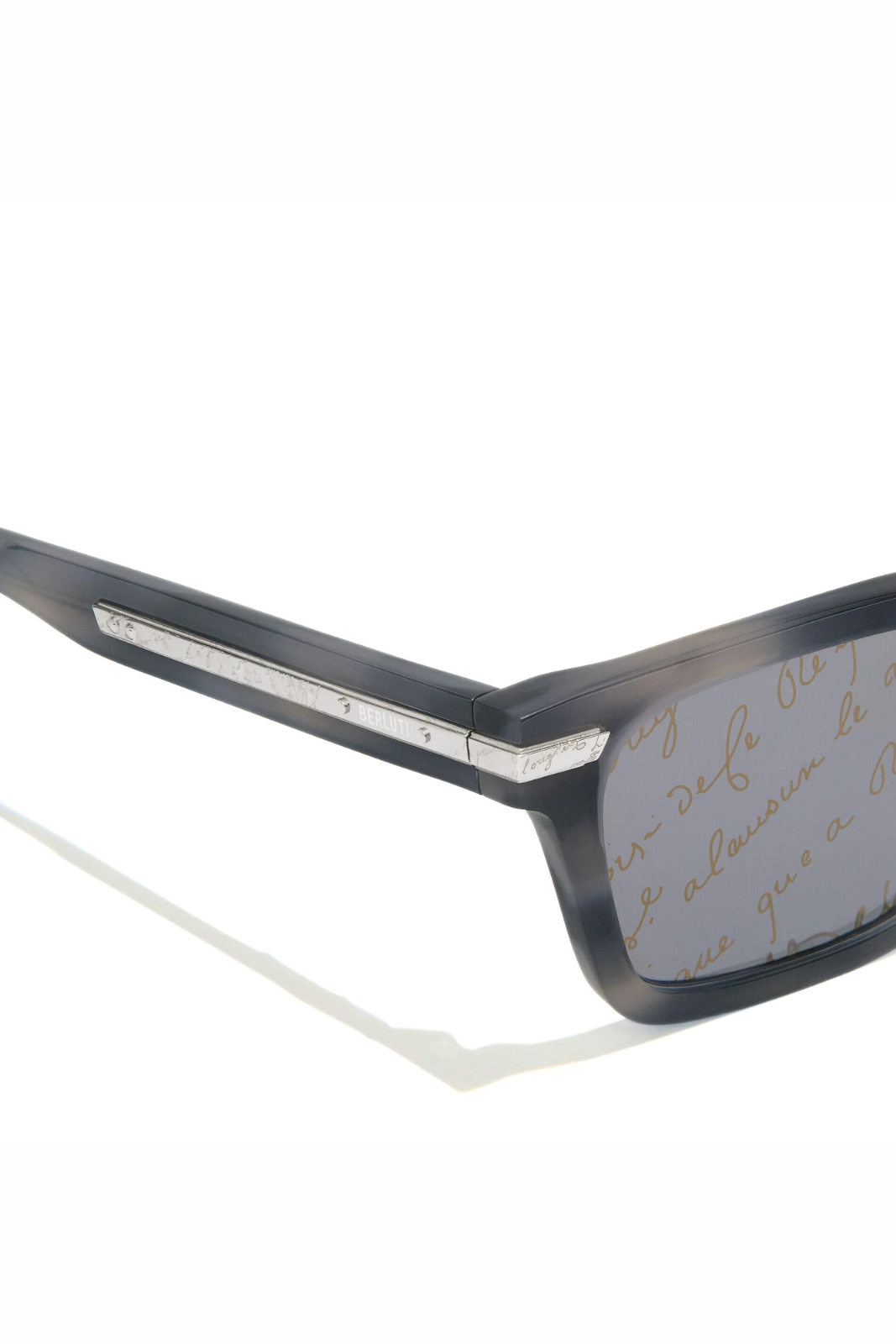 Berluti Radiant Acetate Man Black Sunglasses