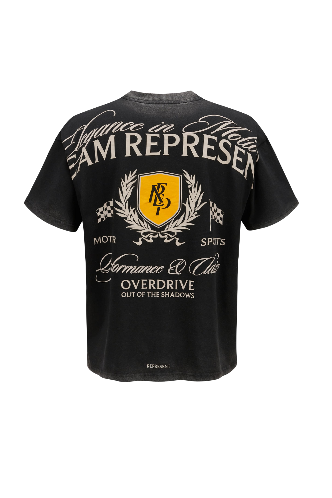 Тениска Represent Race Way Jet Black