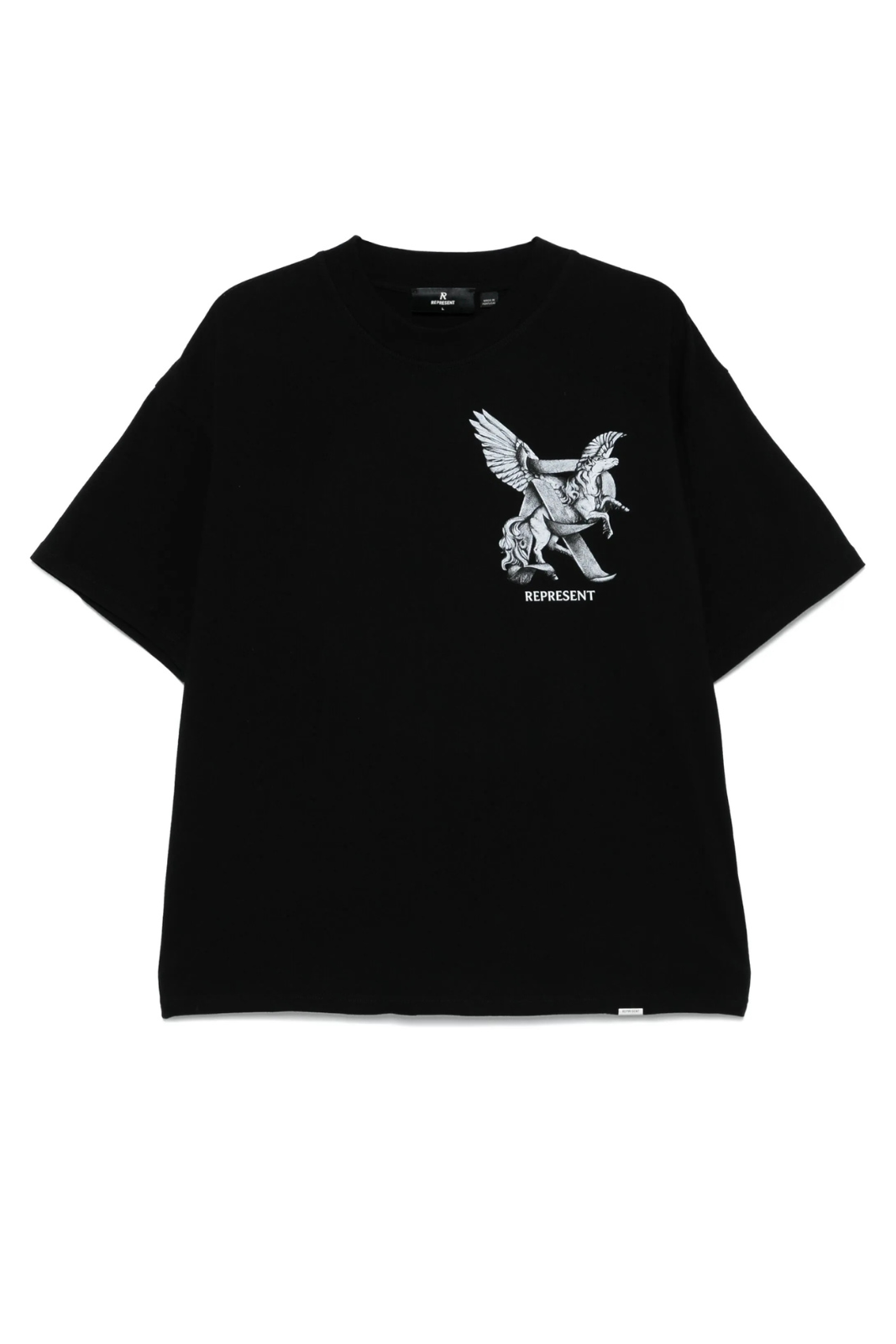 Тениска Represent Elegance In Motion Black