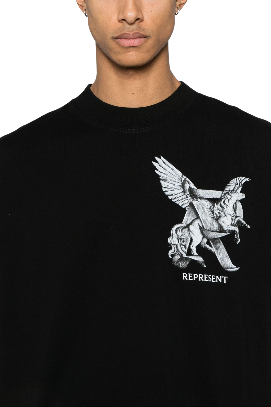 Тениска Represent Elegance In Motion Black