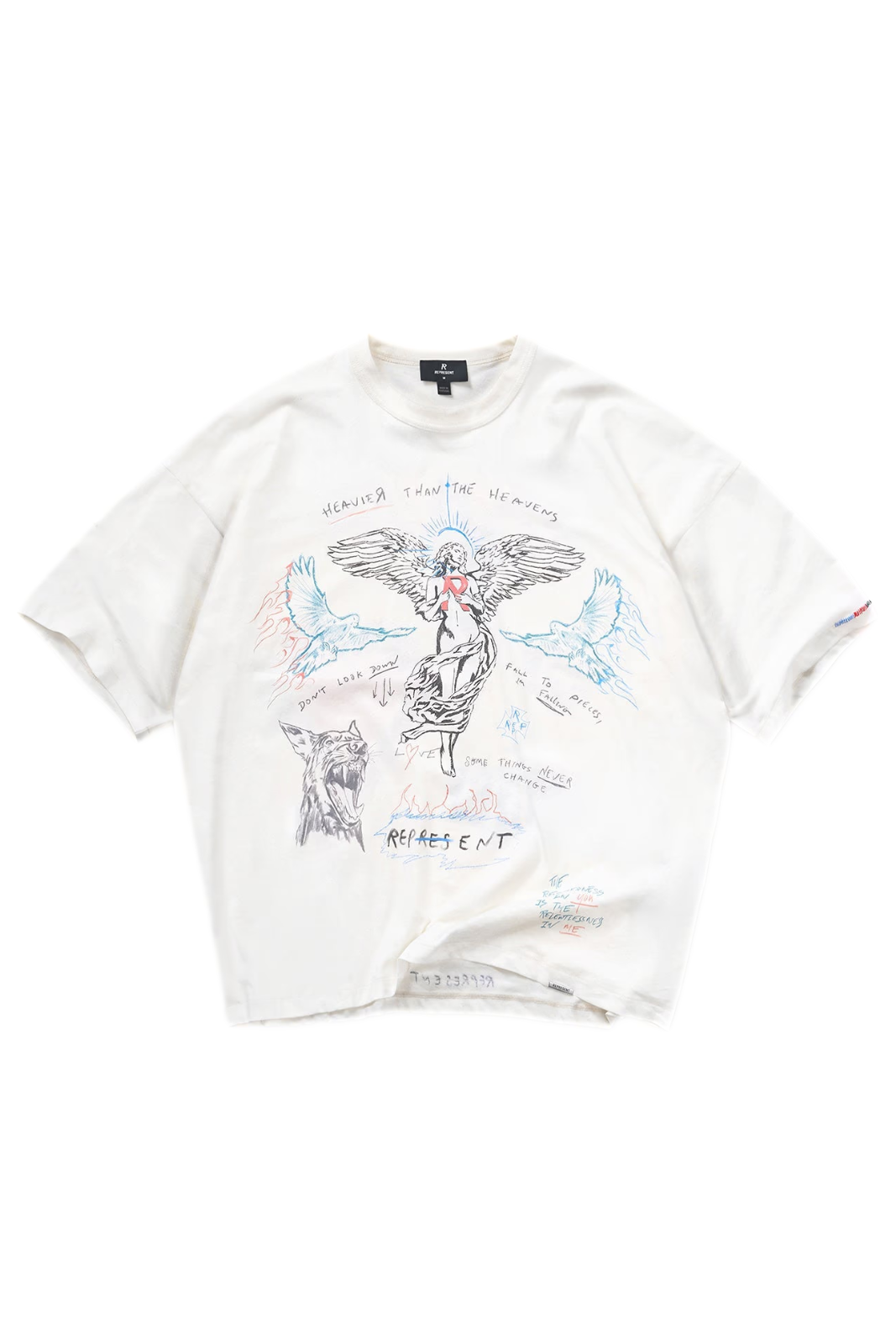 Represent Heavier Than The Heavens T-Shirt White