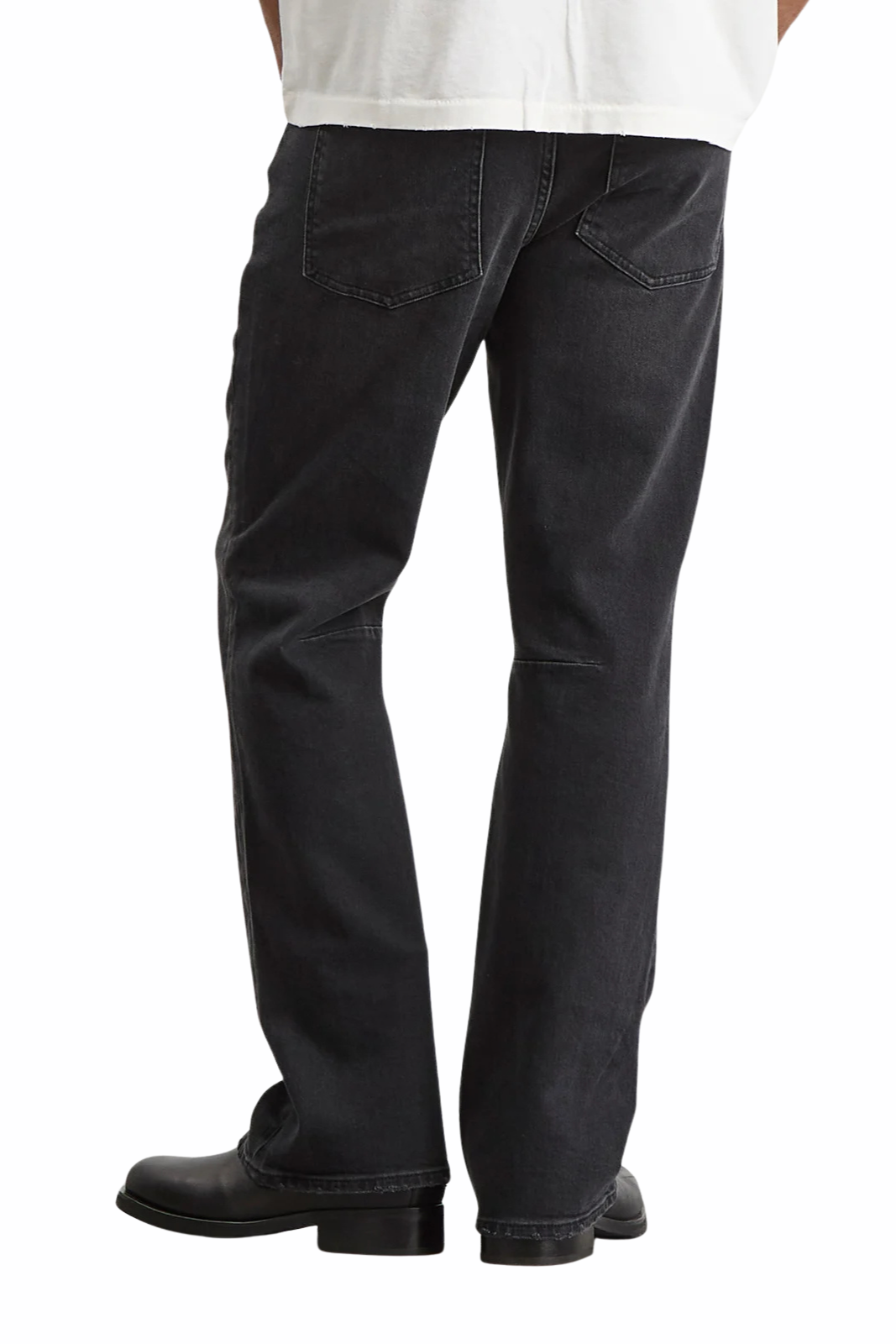 Represent Kick Flare Denim Jeans Aged Black