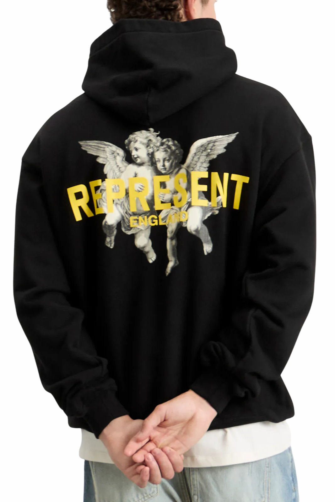 Represent Legacy Cherubs Hoodie Jet Black