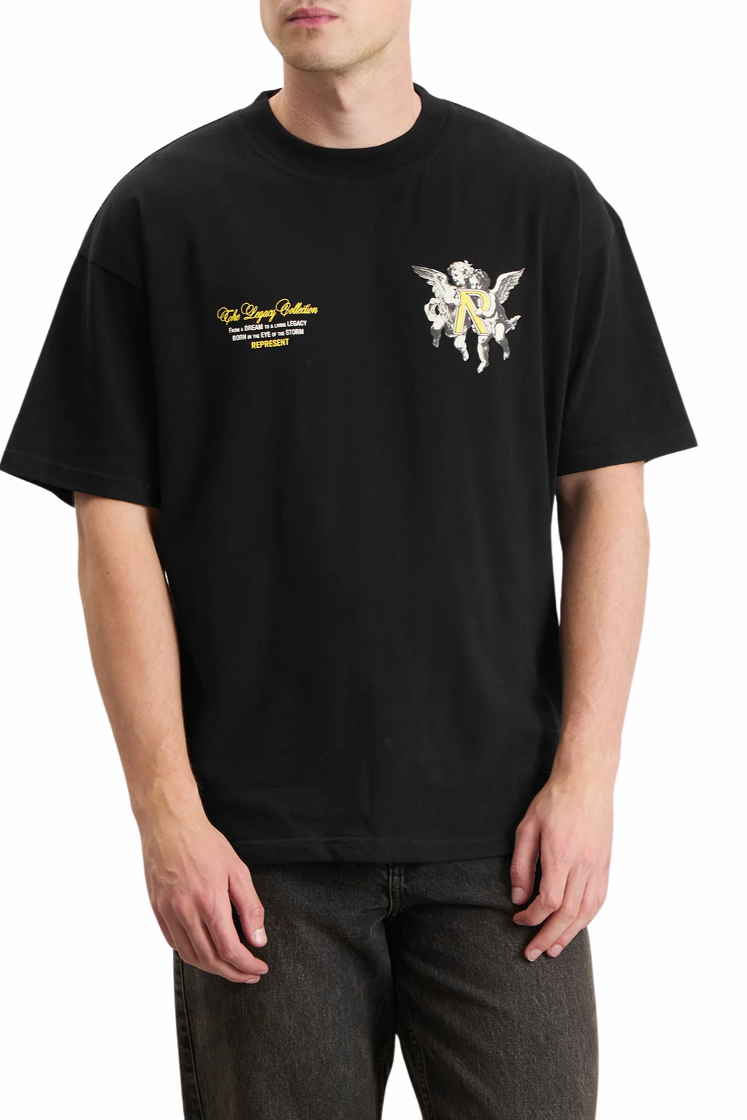 Тениска Represent Race Way Jet Black