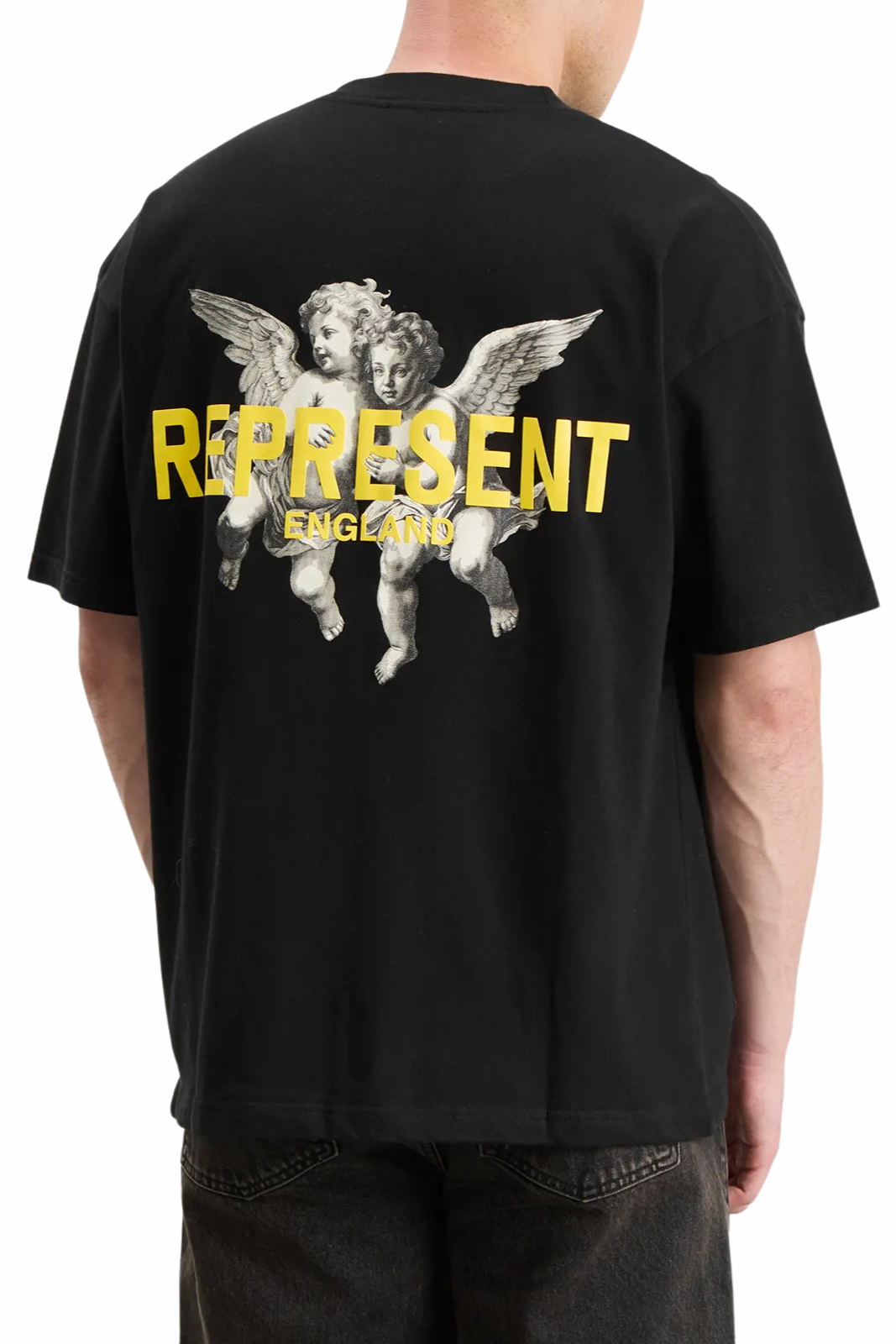 Represent Legacy Cherubs T-Shirt Jet Black