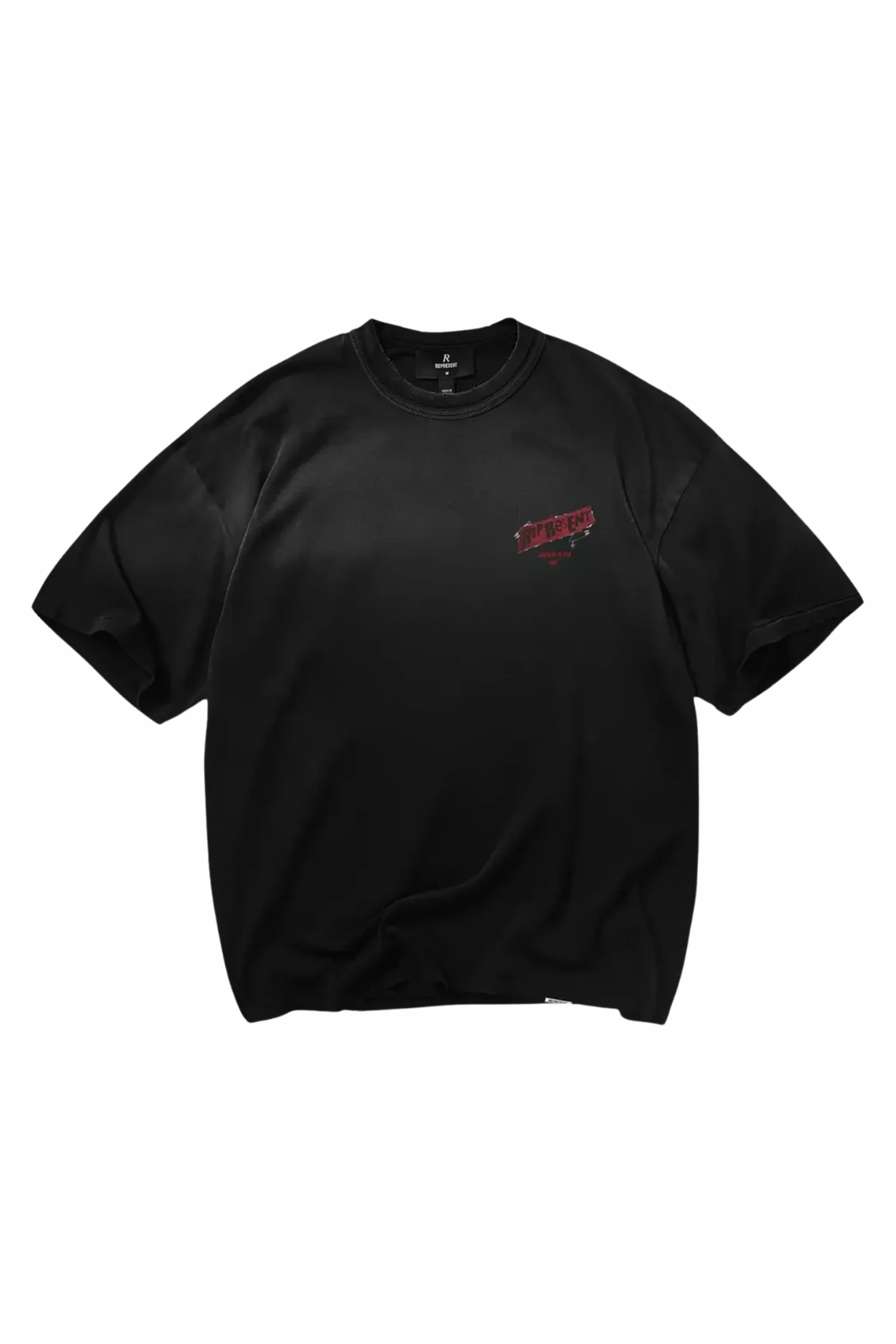 Represent Ranson Vintage Washed T-Shirt Black