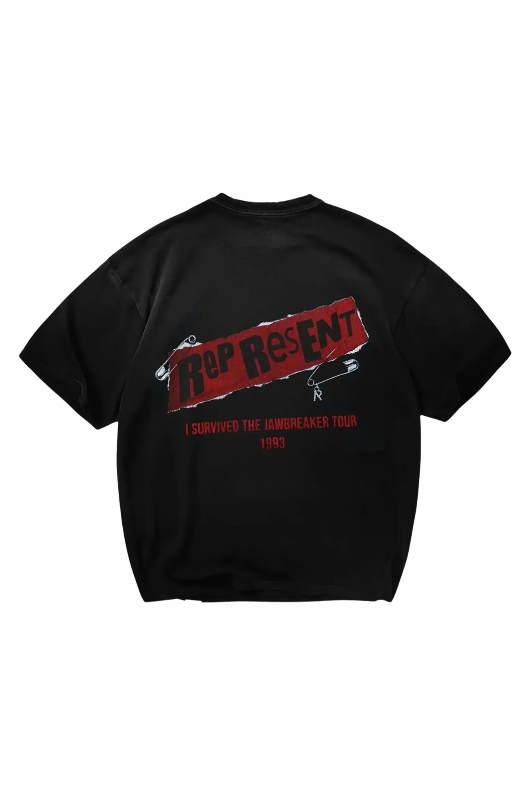 Represent Ranson Vintage Washed T-Shirt Black