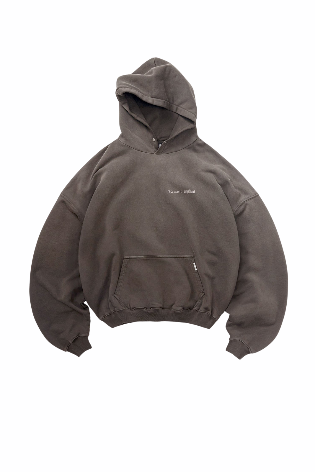 Represent Grey Ash Hoodie Represent England