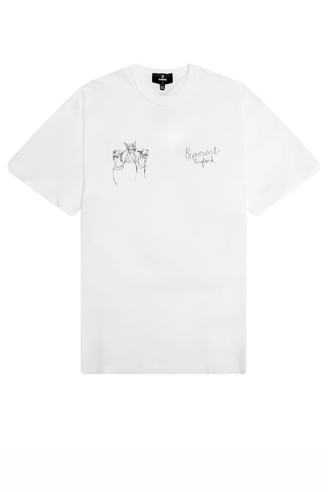 Тениска Represent Race Way Jet Black