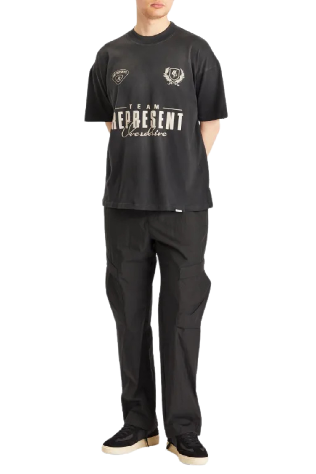 Тениска Represent Race Way Jet Black