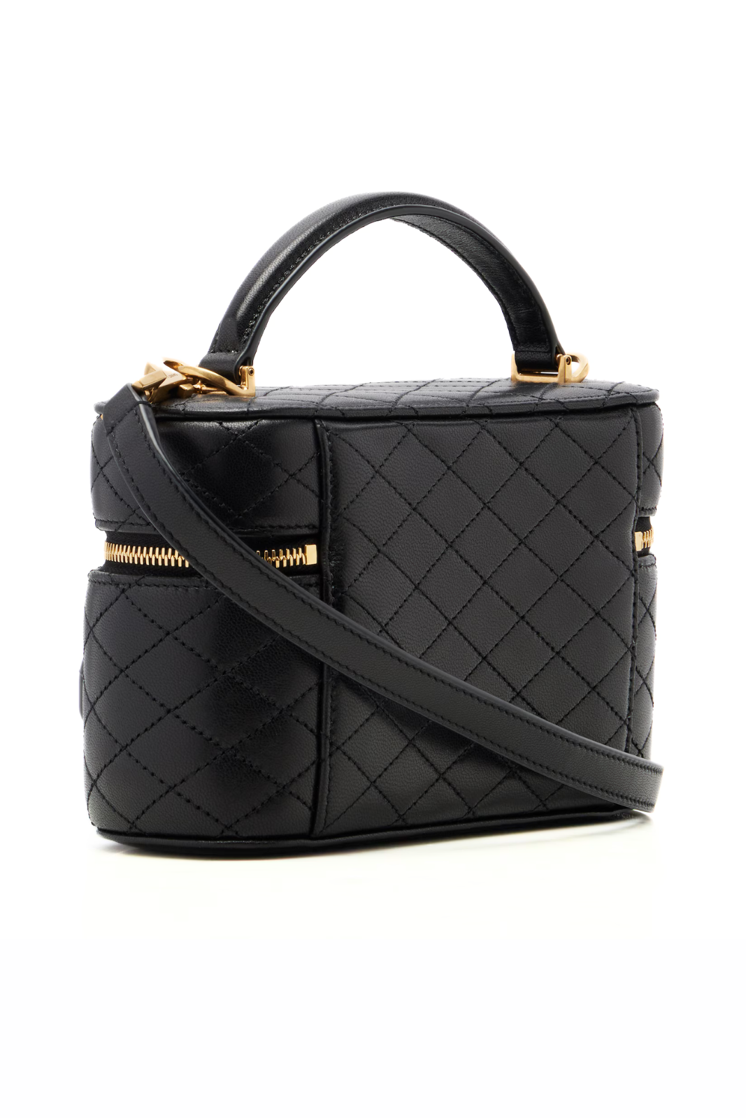 Saint Laurent Gaby quilted leather bag Black