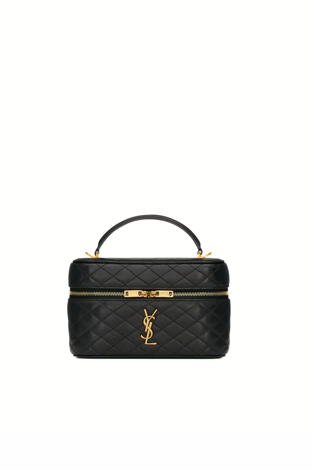 Saint Laurent Gaby vanity in lambskin Black Medium