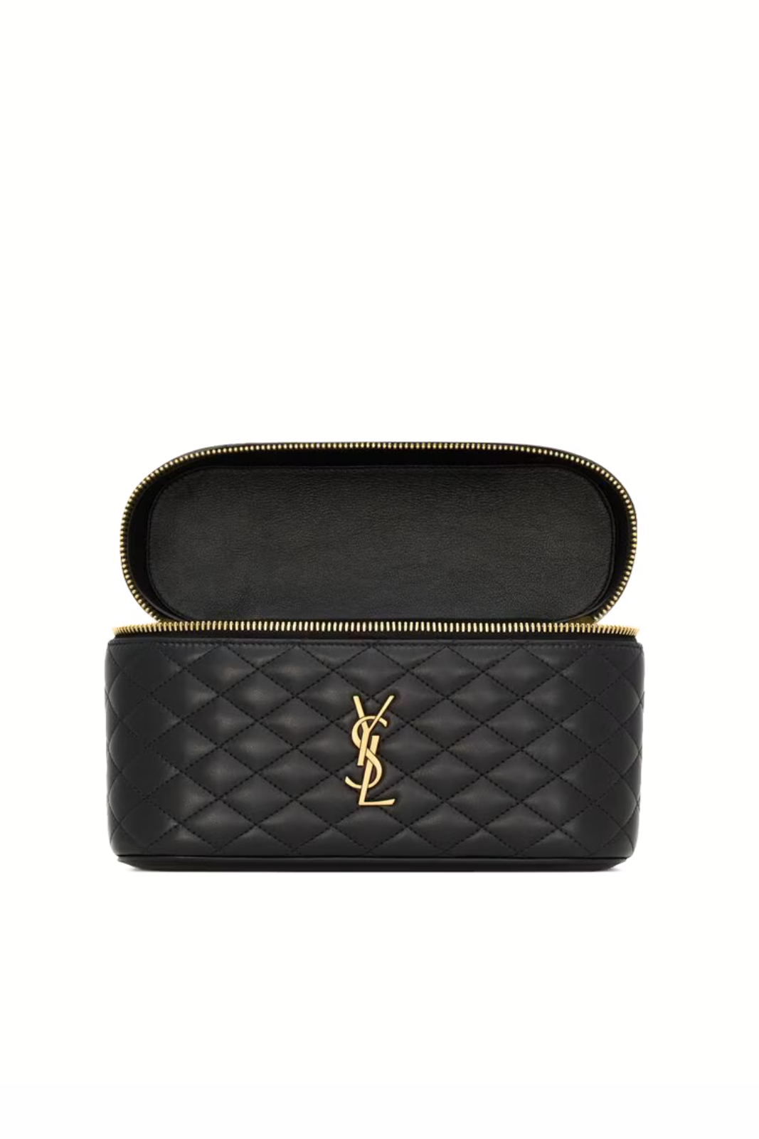 Saint Laurent Gaby Vanity large bag in lambskin Black
