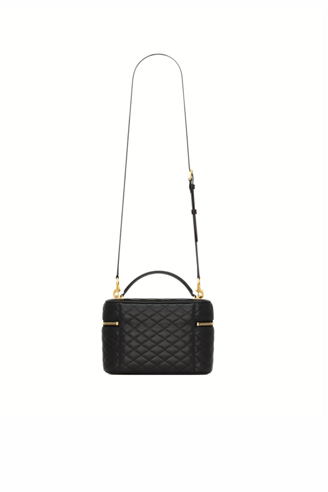Saint Laurent Gaby Vanity large bag in lambskin Black