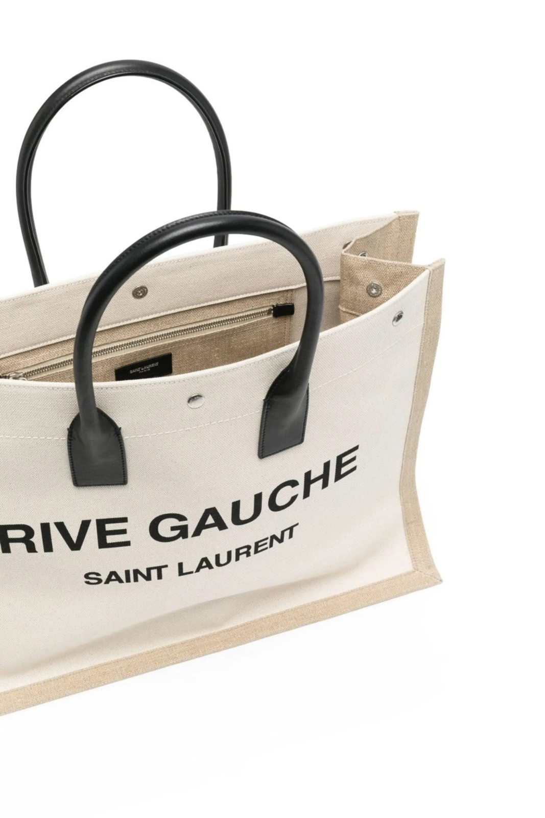 Saint Laurent large Rive Gauche tote bag Beige