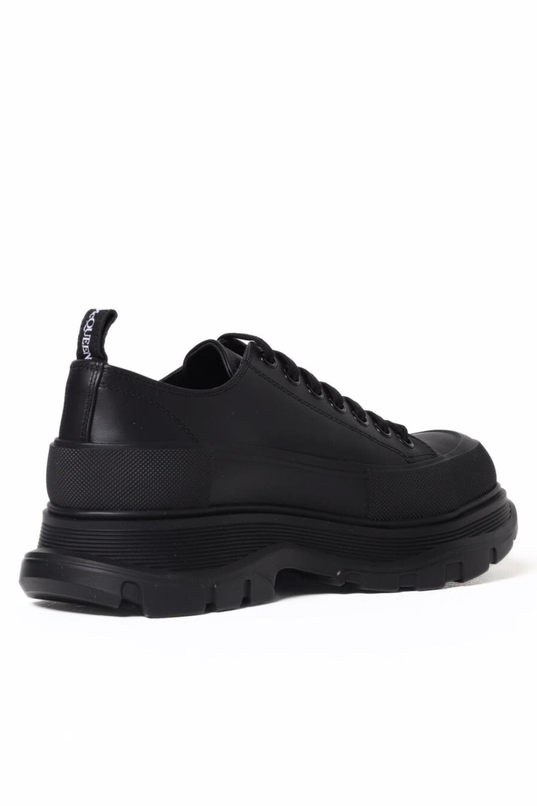 Alexander McQueen Tread Slick Graffiti sneakers in nappa leather