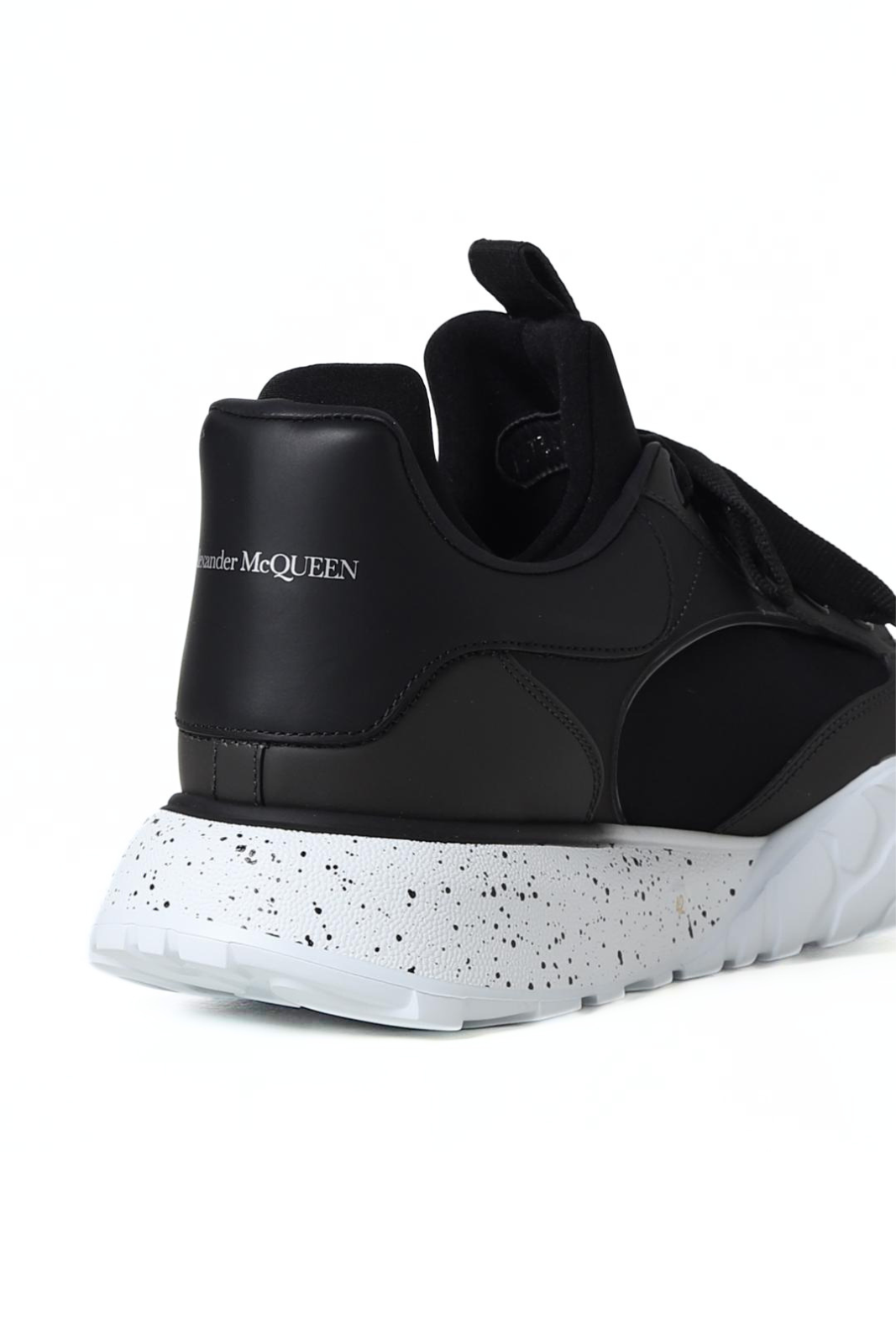 Alexander McQueen New Court Eco Black Sneakers Man