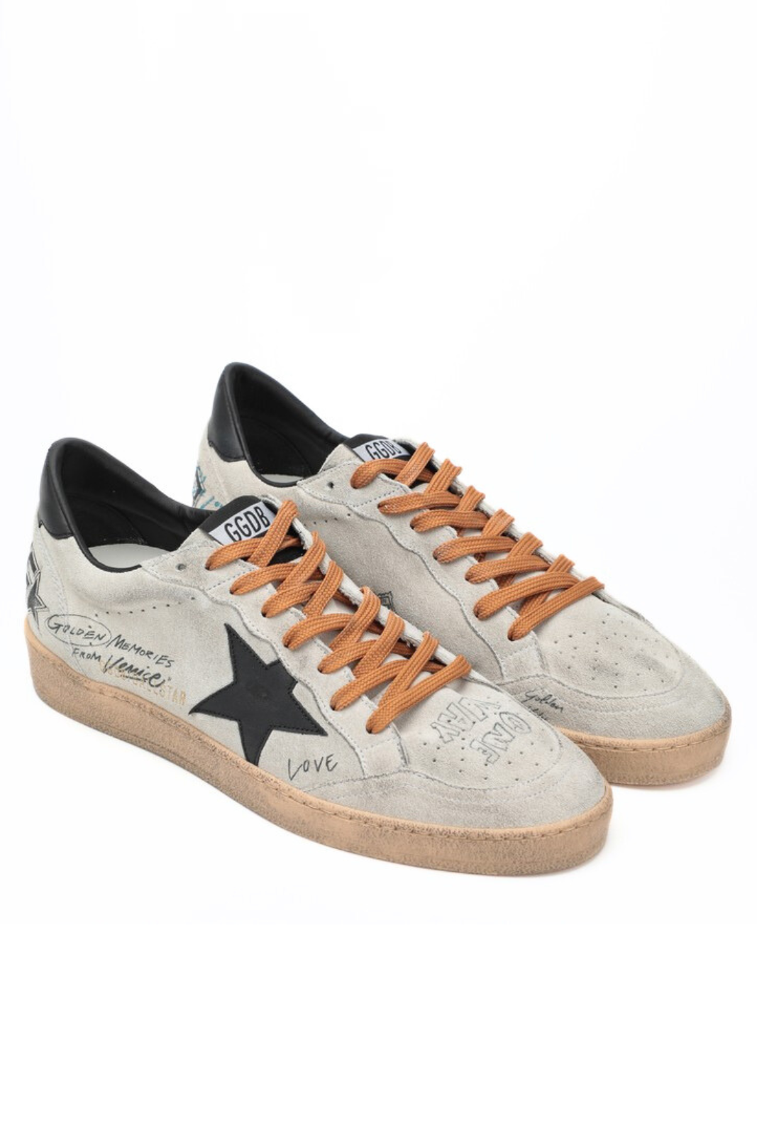 Ниски маратонки Golden Goose Super-Star Бежови