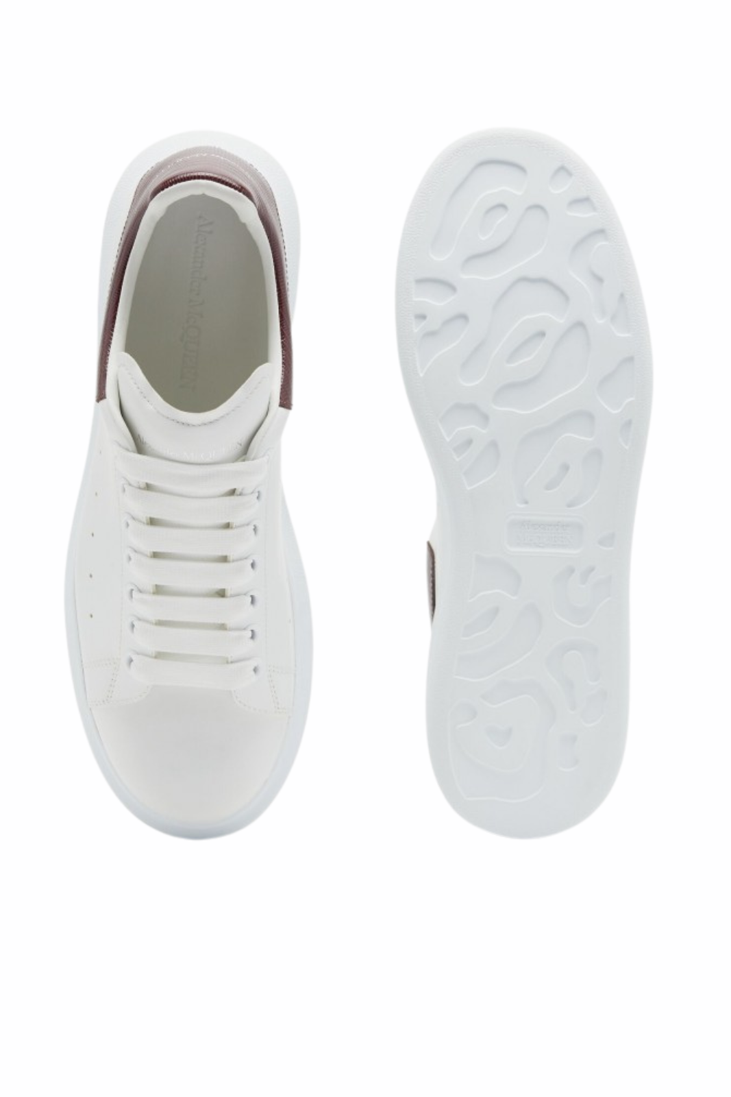 Alexander McQueen oversized Man Burgundy Sneakers