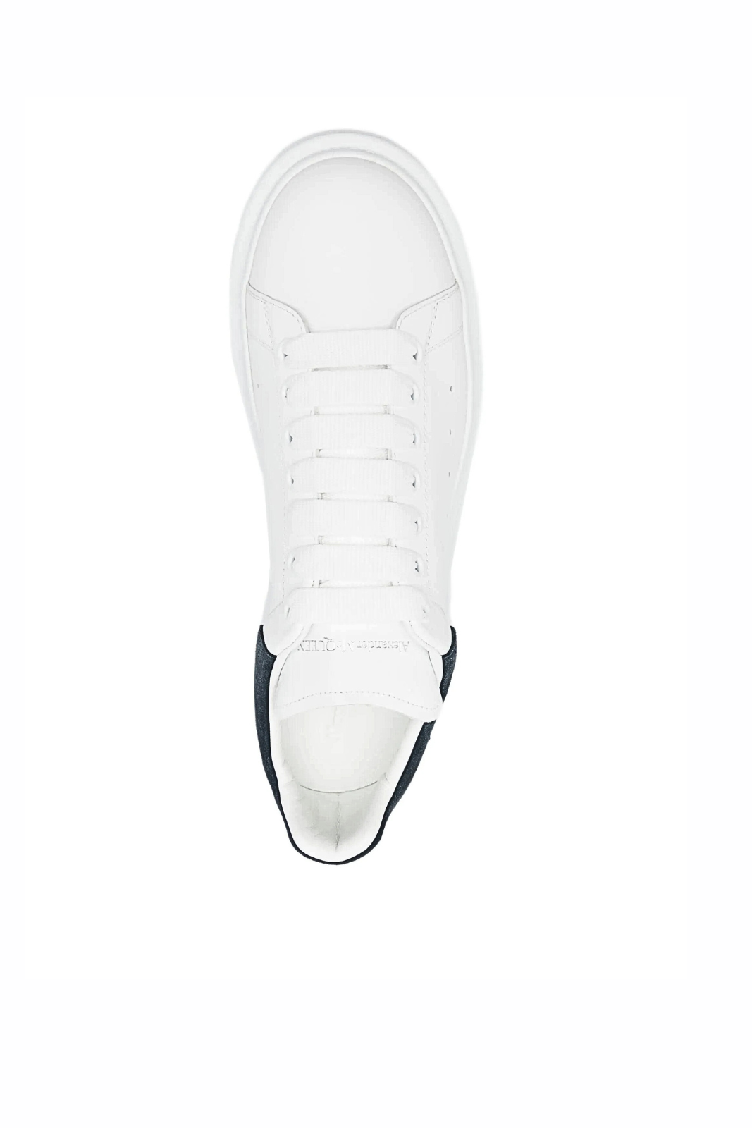 Alexander McQueen Sneakers White Dark Blue Low Top