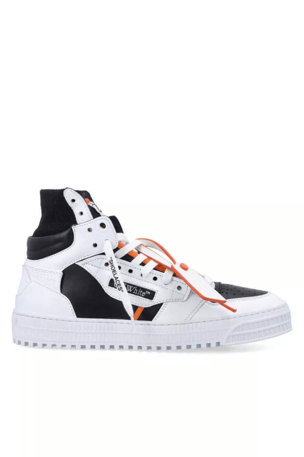 Кожени маратонки Off-White 3.0 Off Court от телешка кожа в черно и бяло