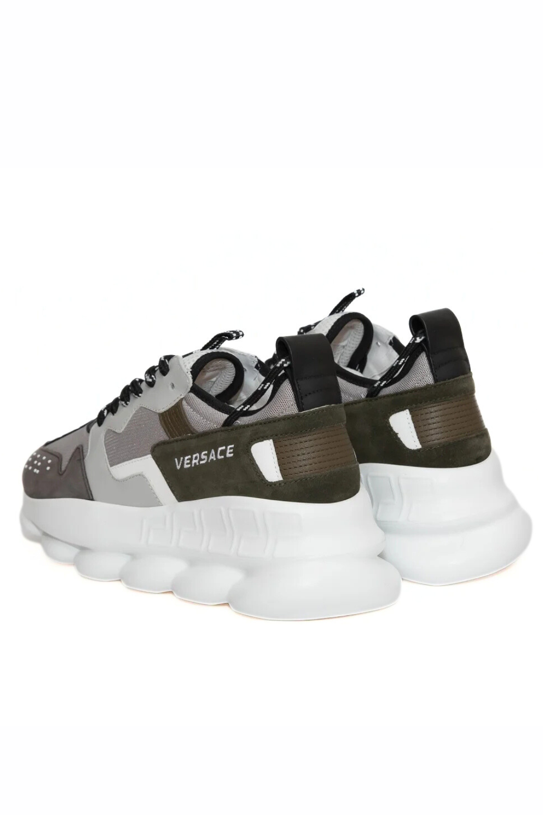 Versace Chain Reaction V2 Multicolor Grey man sneakers