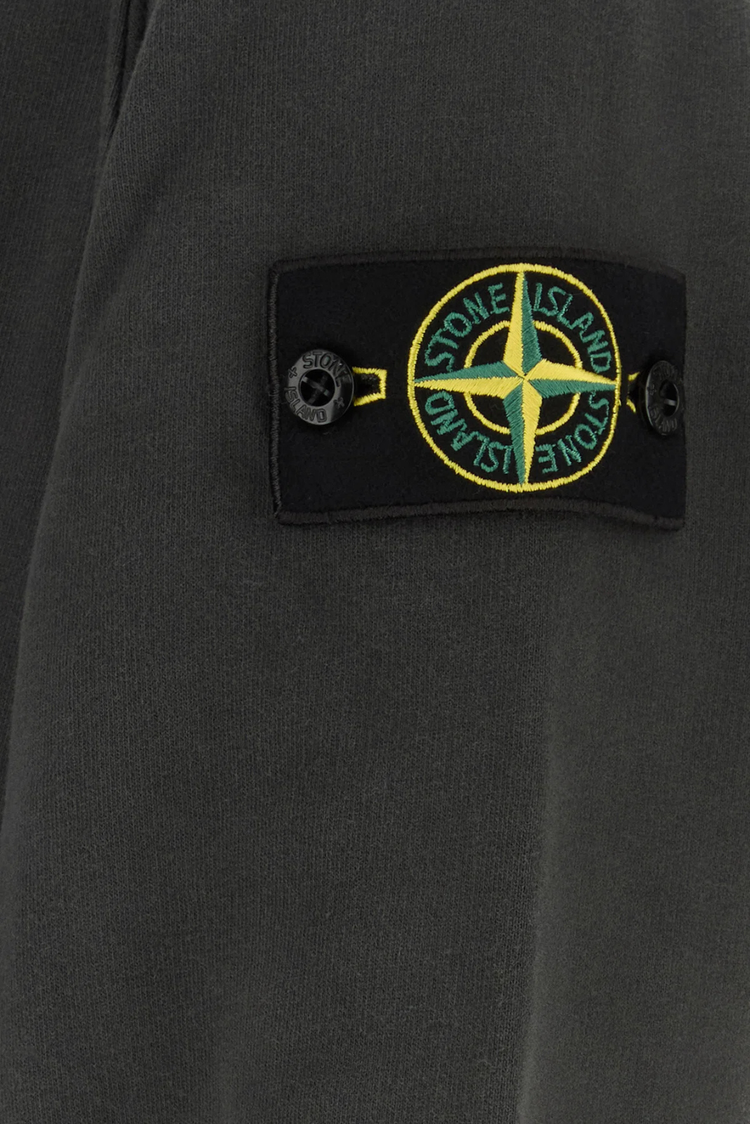 Stone Island Charcoal cotton sweatshirt