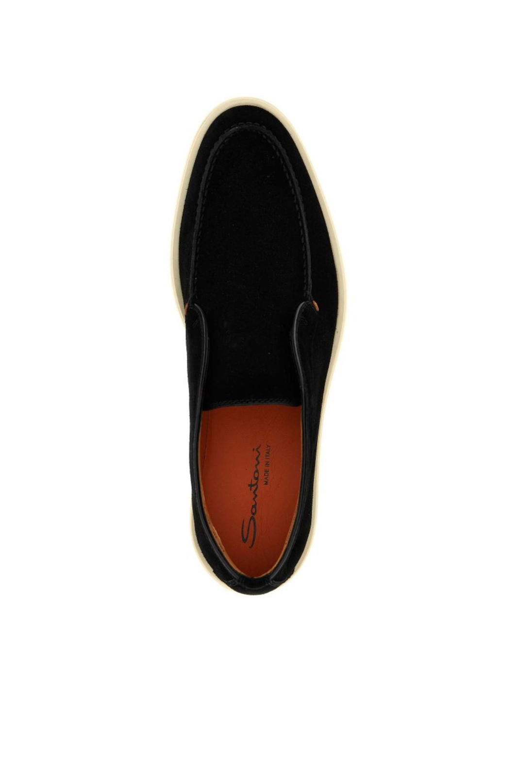 Santoni Men Black Suede Boots