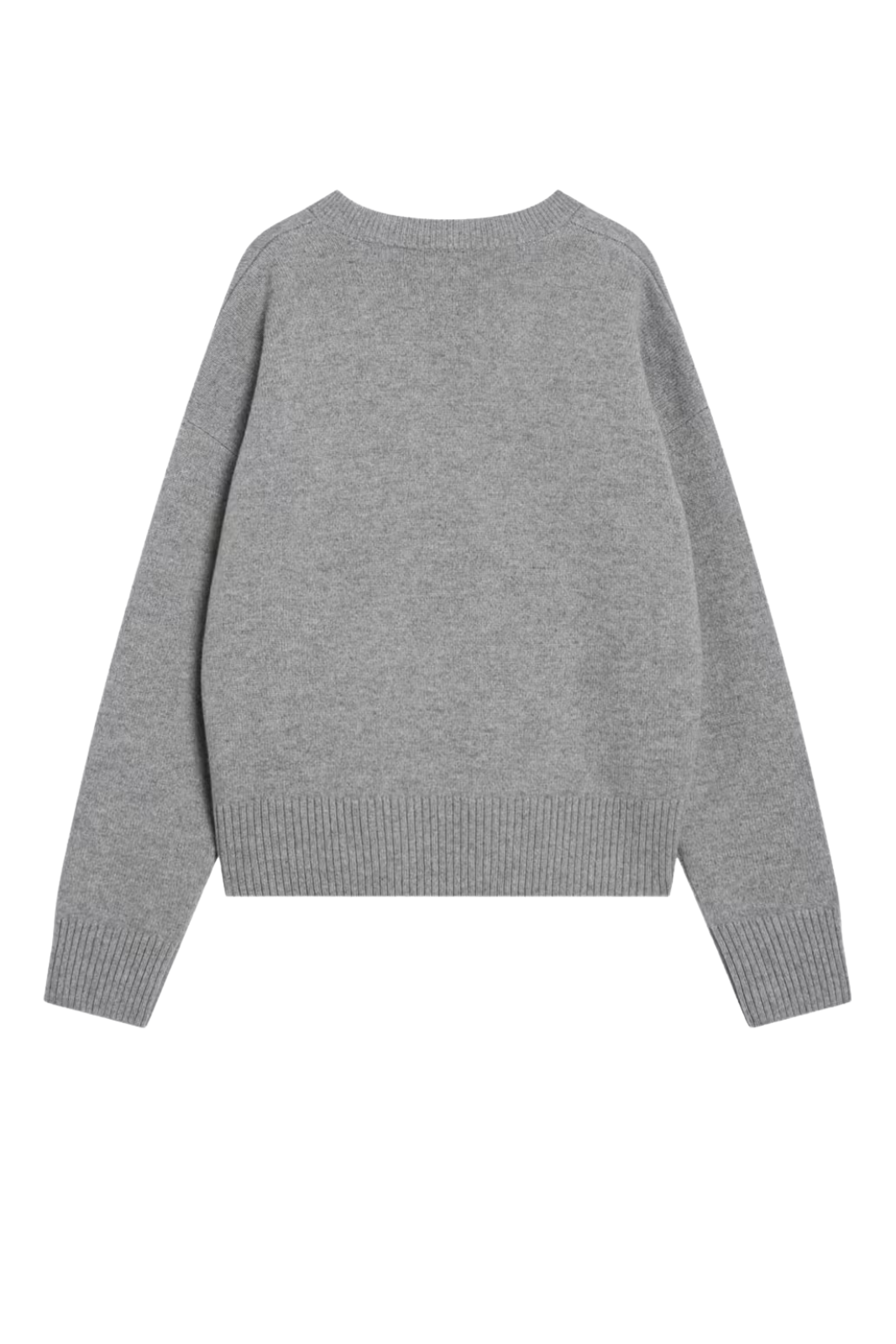 Тъмносиня плетена жилетка Ami Paris Ami de Coeur