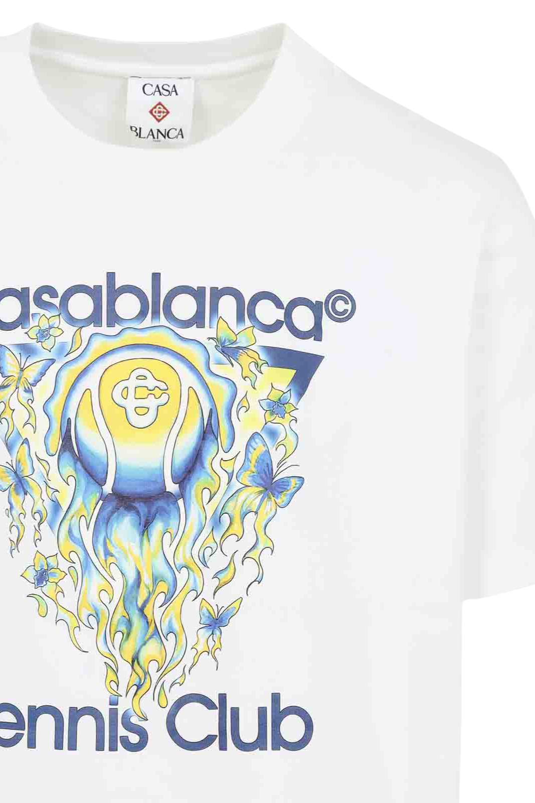 Casablanca White Tennis Club Icon T-Shirt