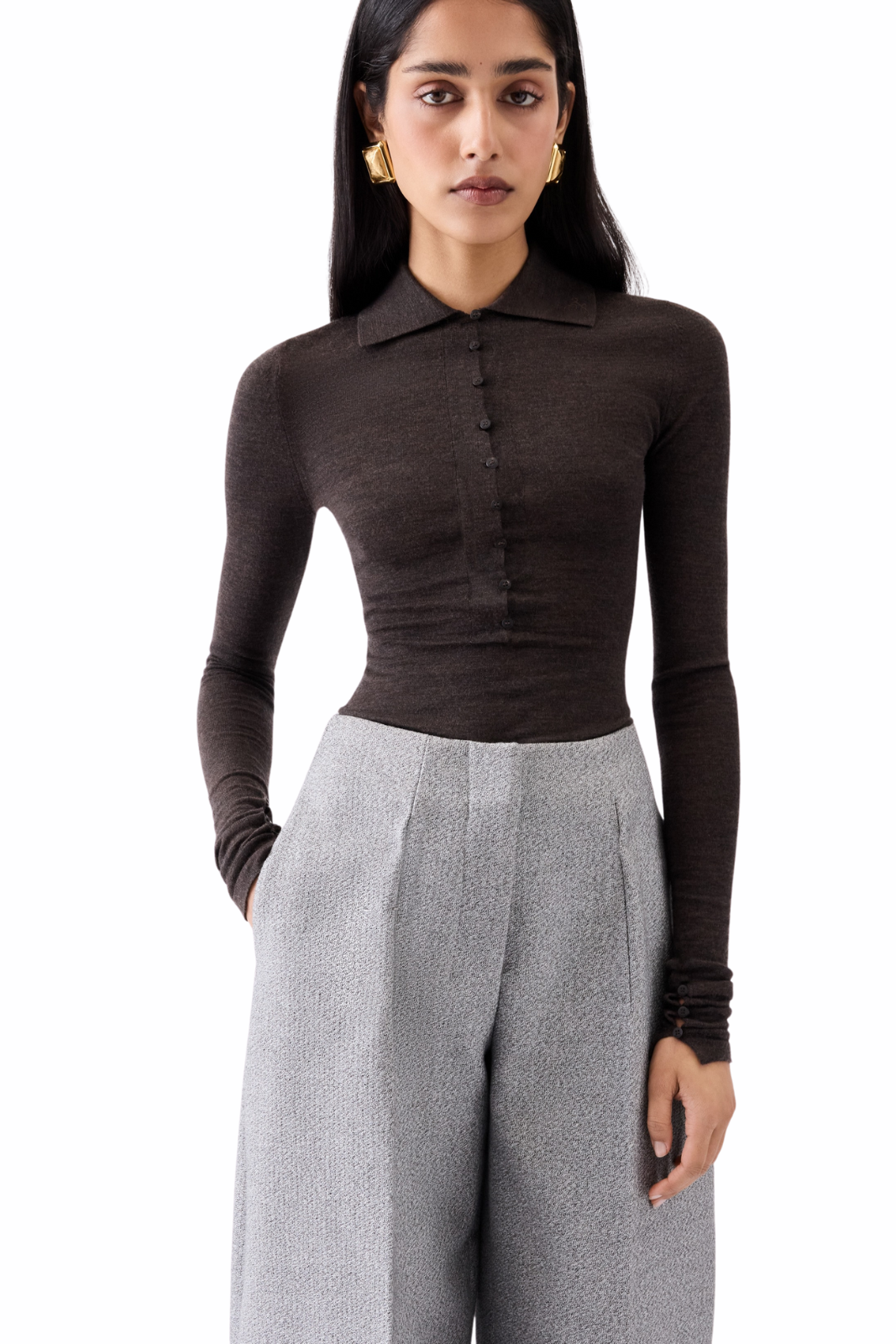 Плетена миди пола Jacquemus The Pralu