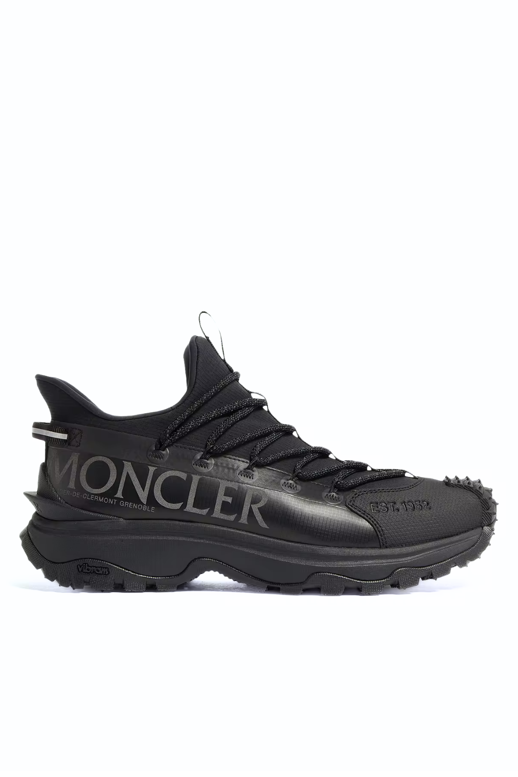 Ниски маратонки Moncler Monaco M в черно