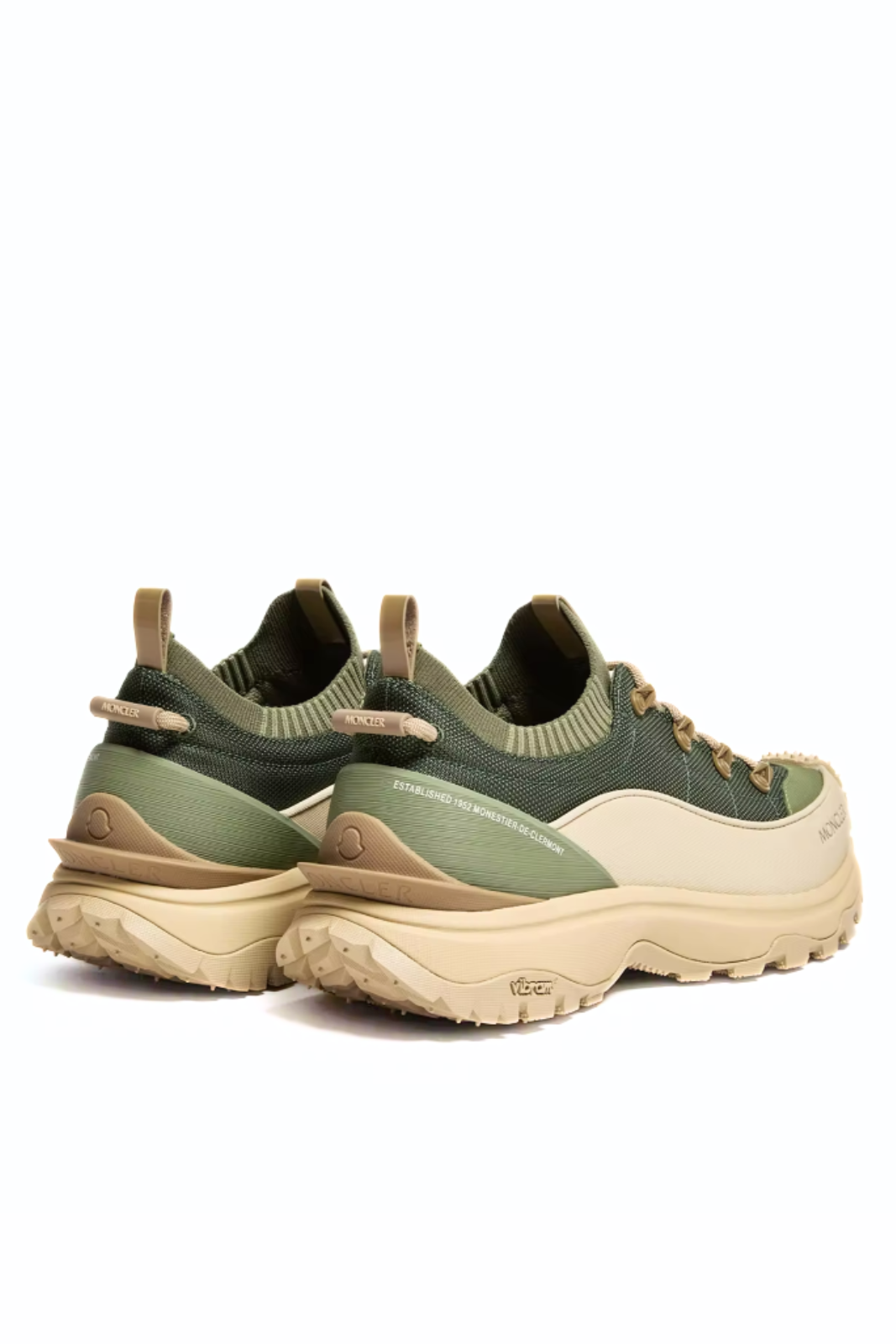 Moncler Trailgrip Lite3 Trainers Olive Green