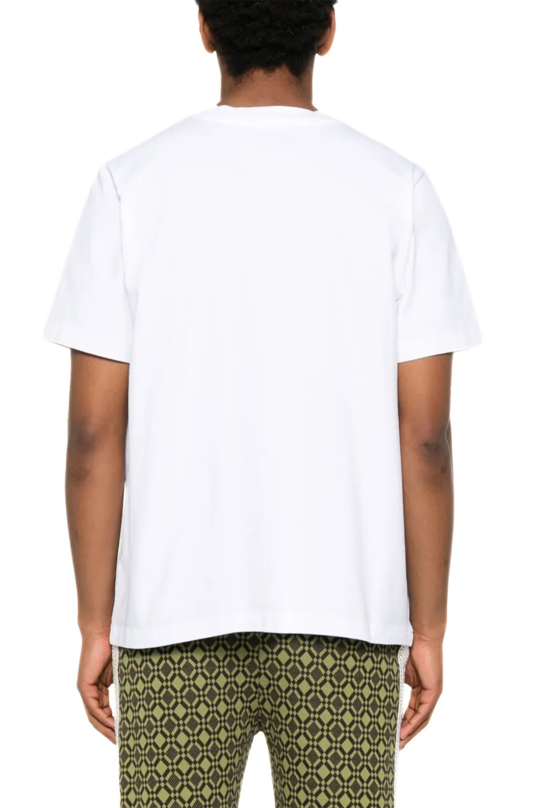 Casablanca White Cotton Tennis Club Icon T- Shirt for men