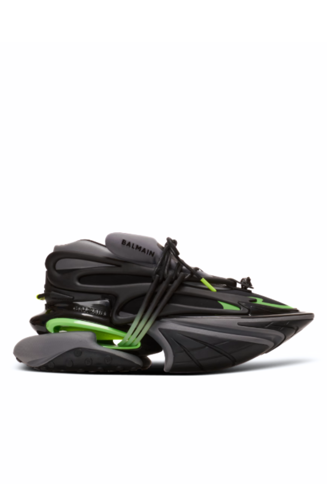 Balmain Unicorn Low sneakers in neoprene and calfskin