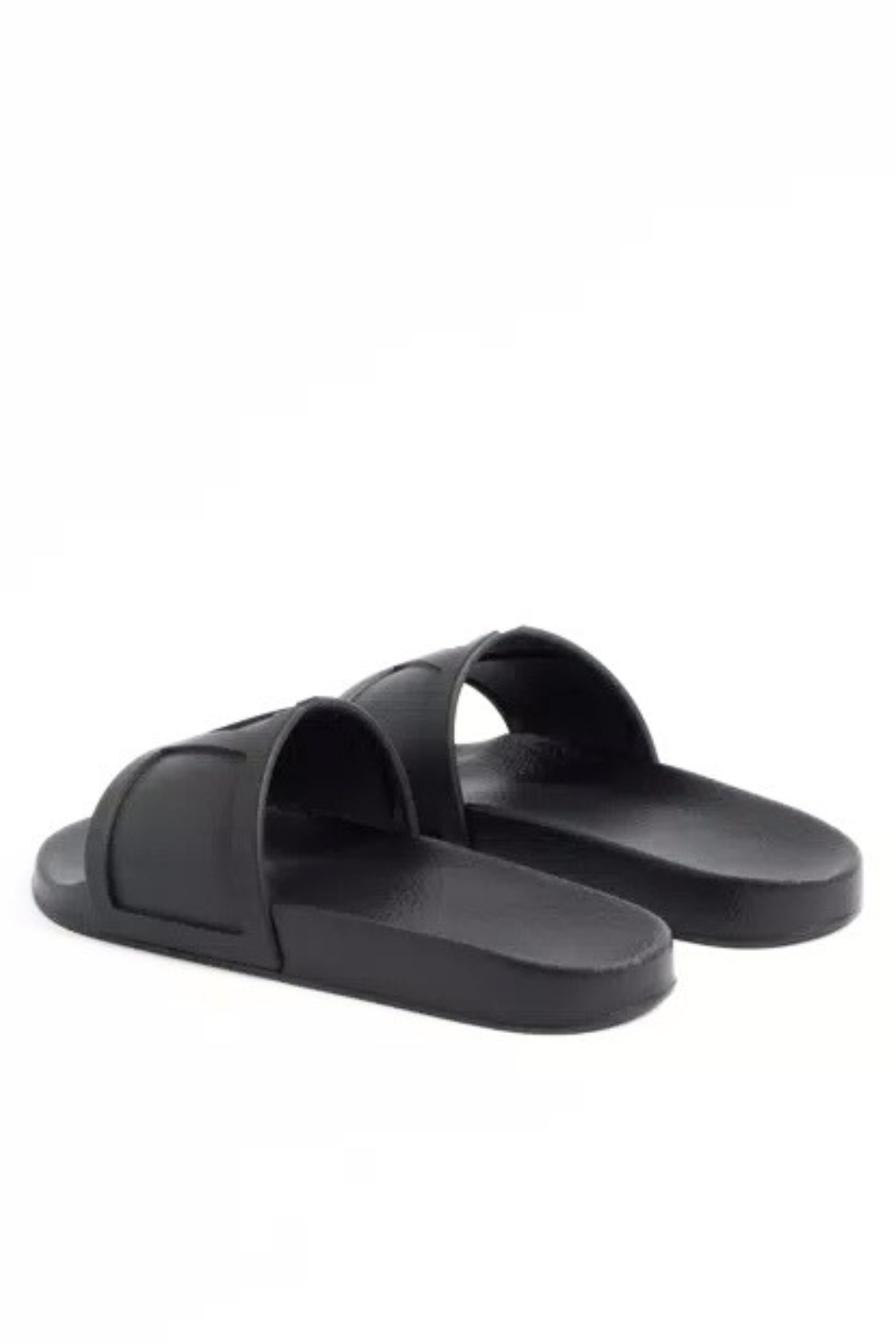Valentino Garavani Coolside Rubber Man Slide Sandal Black