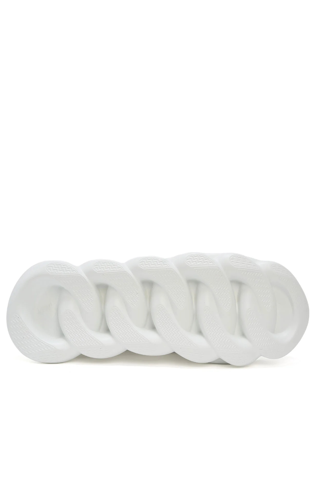 versace White braided decorative item on a white background