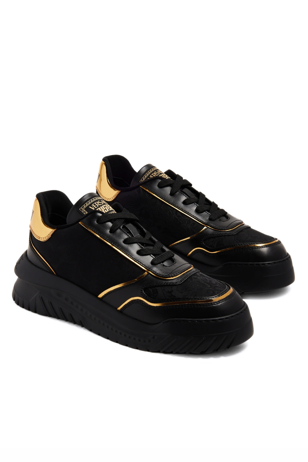 Versace Greca Odissea sneakers Black Gold