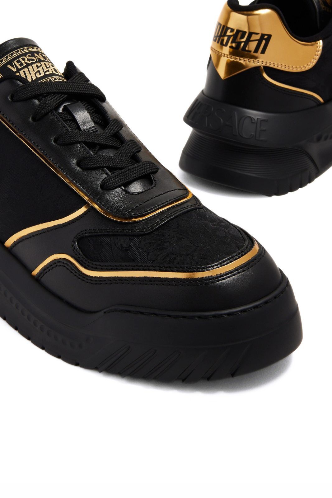 Versace Greca Odissea sneakers Black Gold