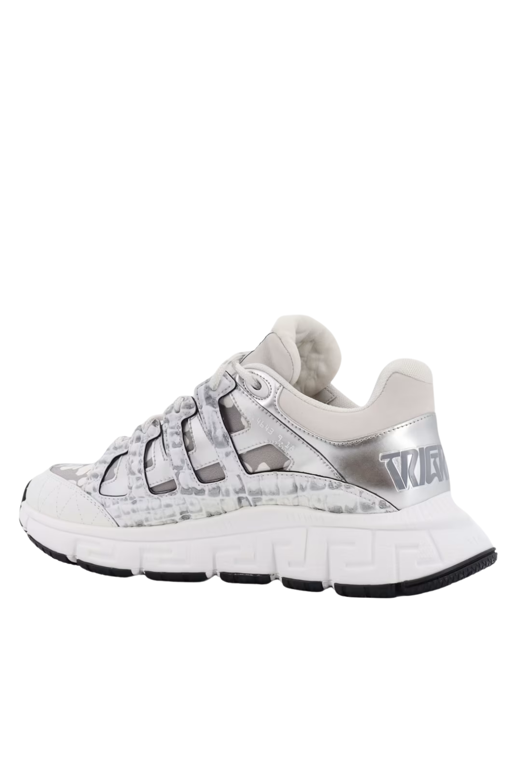 Versace Men's Trigeca Low Top Sneakers Grey